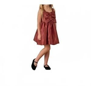 NEW NORALEE cindy dress in ruby